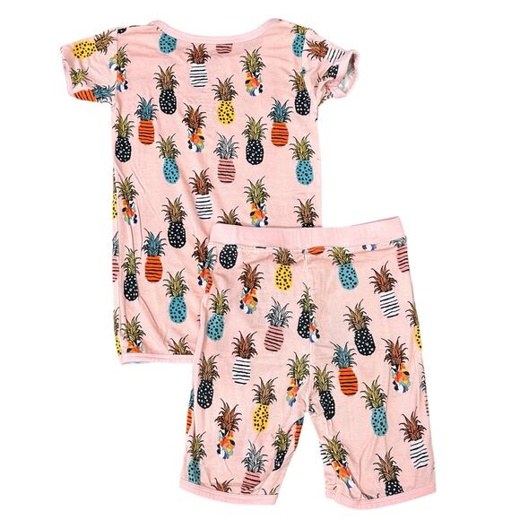 Bamboo Pineapple Pajamas Size 4T - Picture 5 of 5